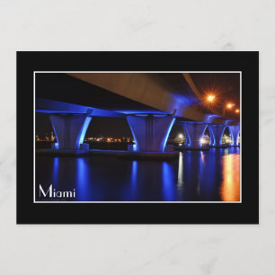 Luces de la noche en Miami - invitación
