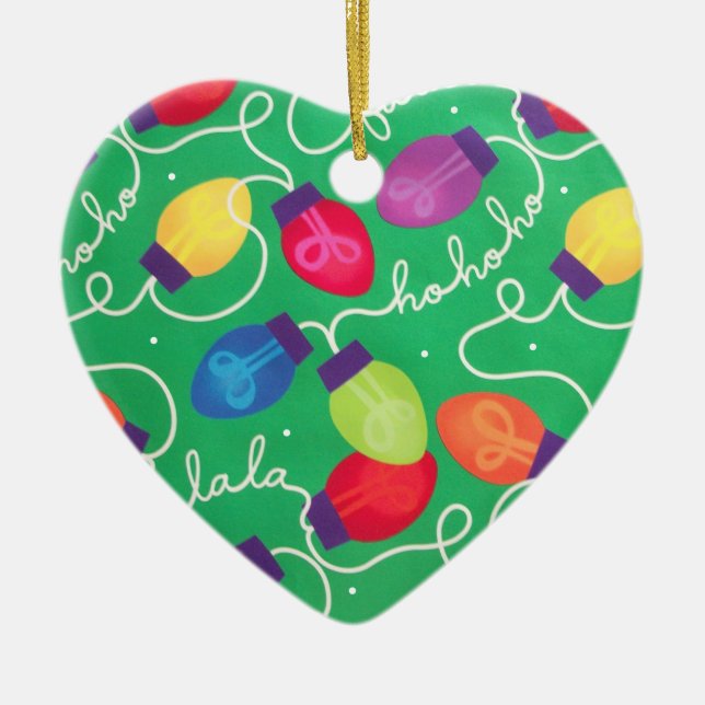 Luces de los Navidades de ornamentos (Frente)