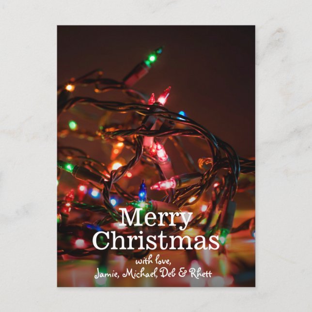 Luces de navidad (Anverso)