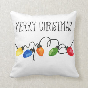 Luces de navidad - almohada acuática de invierno