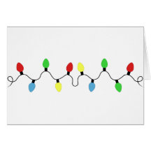 Luces de navidad brillantes