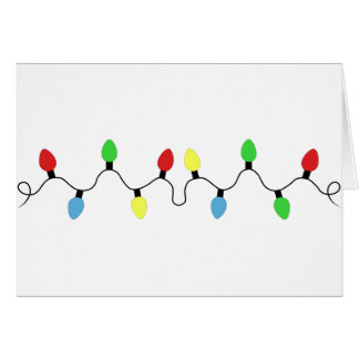 Luces de navidad brillantes
