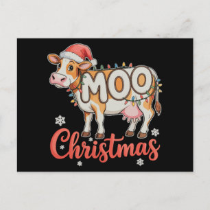 Luces de Navidad MOO Vaquero Granja Vaca