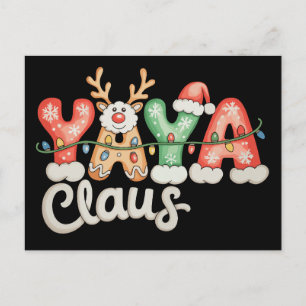 Luces de Navidad Reno de Yaya Claus Sombrero de Sa