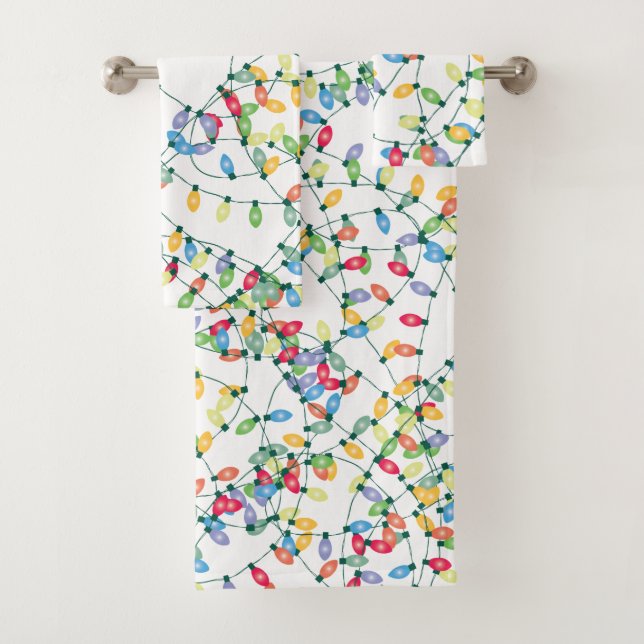 Luces de navidades entrelazadas (In situ)