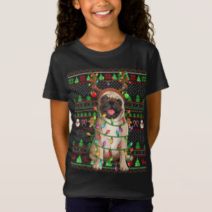 Luces de suéter de navidad feas Navidades de perro