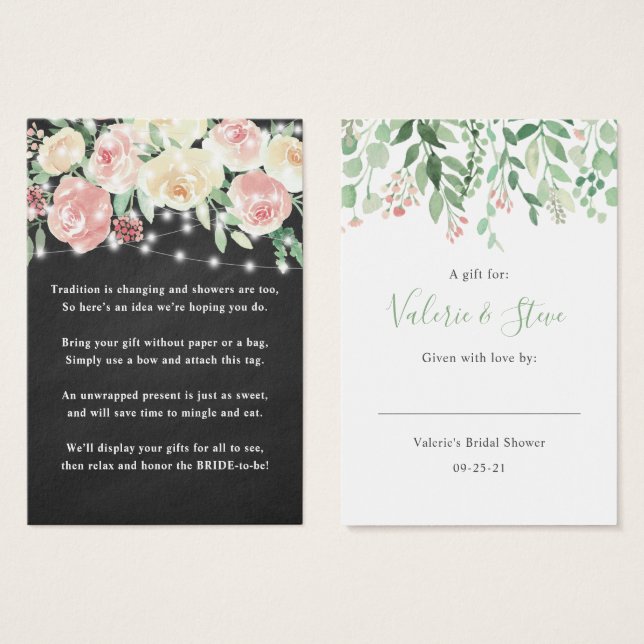 Luces de tablero de calibre No envolver etiqueta d (Anverso y reverso)