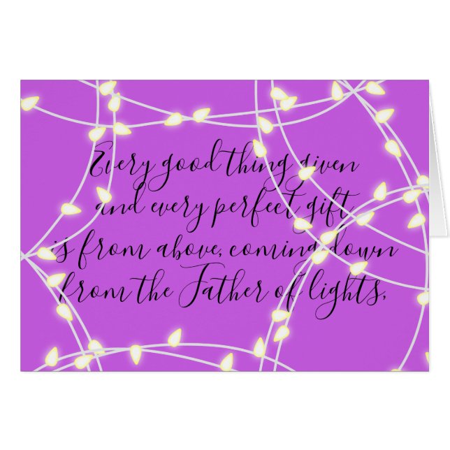 Luces de vacaciones blancas (Anverso (Horizontal))