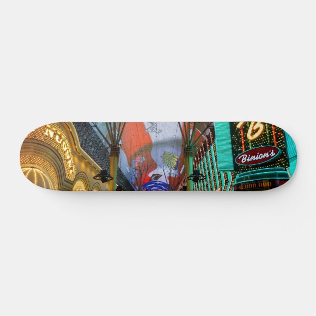 Luces Del Skateboard Fremont Street (Horz)