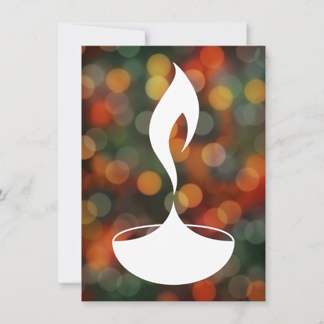 luces diwali diya bokeh (Anverso)