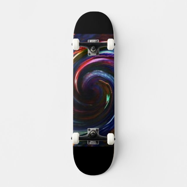 Luces Eléctricas Swirl Skateboard Design 1 (Anverso)