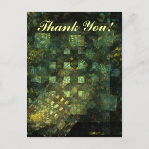 Luces en la ciudad gracias postal