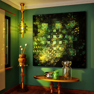 Luces en la ciudad Resumen Impresión de lienzo env