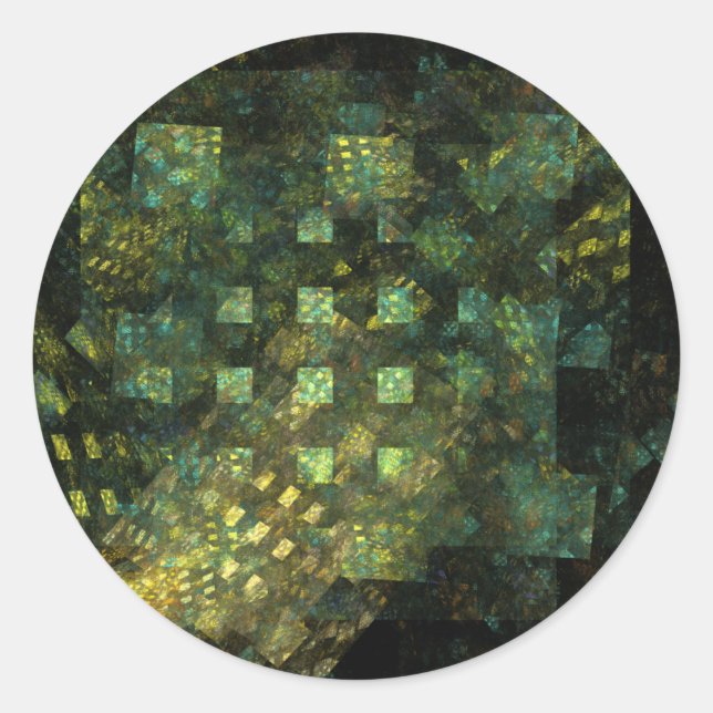 Luces en la ciudad Resumen Pegatina de la Ronda de (Anverso)