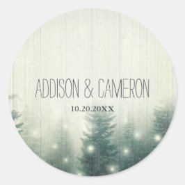 Luces forestales | Sello para sobres ruso