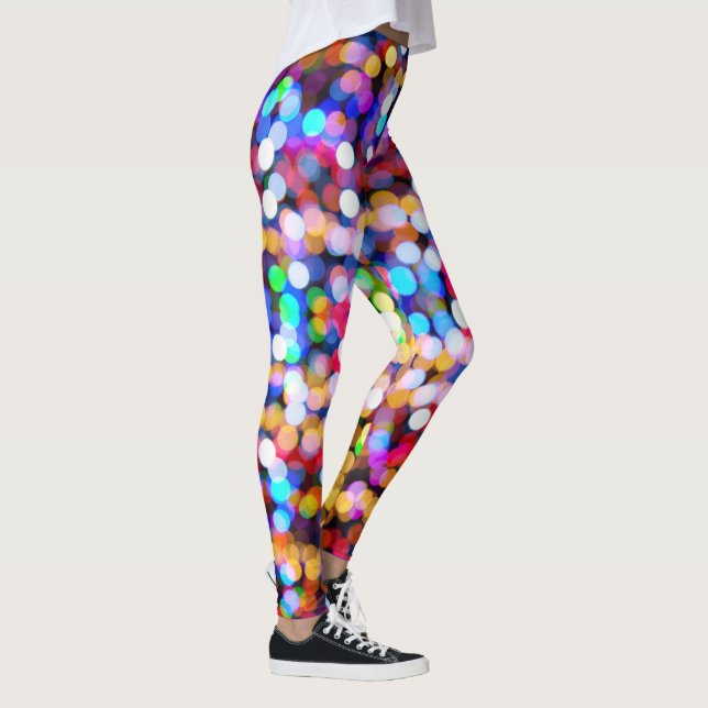 Luces luminosas Fiestas Luces Leggings (Derecha)