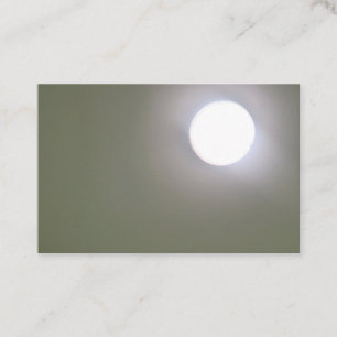 Luces luminosas para tarjetas de visita