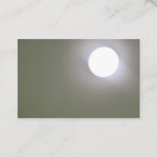 Luces luminosas para tarjetas de visita (Anverso)