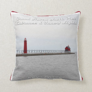 Luces magníficas del embarcadero del asilo - Cojín