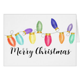 Luces navideñas brillantes