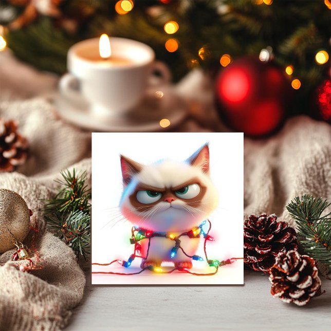 Luces navideñas brillantes, tarjeta de estado de á (Subido por el creador)