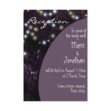 Luces nocturnas de roble Recepción de bodas