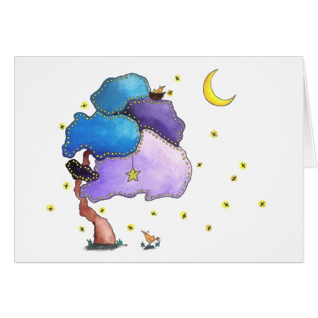 Luces nocturnas, en blanco (Anverso (Horizontal))