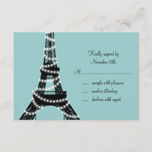 Luces parisinas RSVP (turquesa)