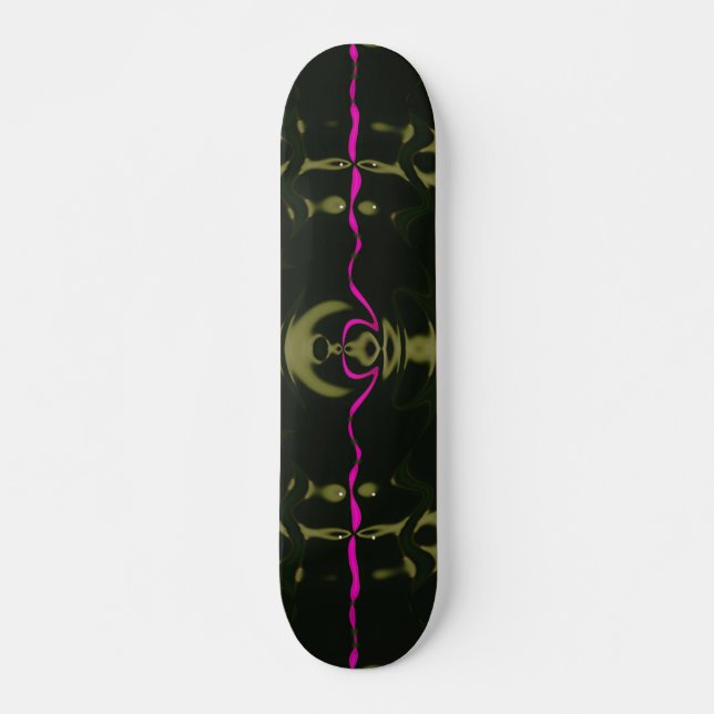 Luces rosadas skateboard (Anverso )