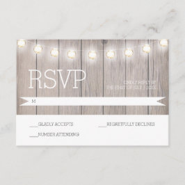 Luces Rusas - Tarjeta RSVP