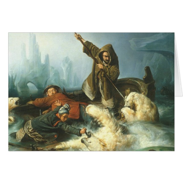 Lucha con los osos polares (Anverso (Horizontal))