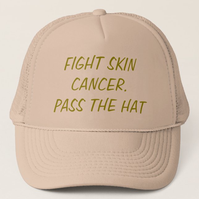 Lucha contra el cáncer de piel, pasa al Gorra Haku (Anverso)