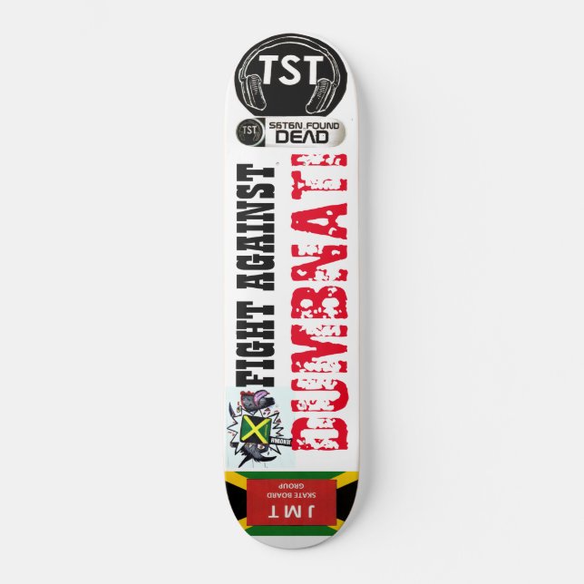 LUCHA CONTRA EL Skateboard DUMBNATI (Anverso)