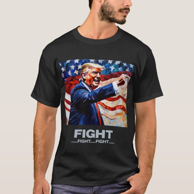 Lucha contra la camiseta de Trump (Anverso)