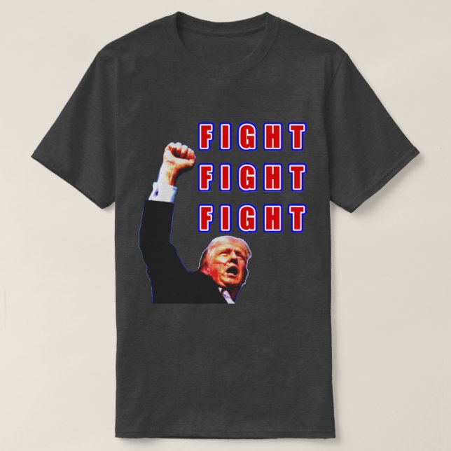 LUCHA CONTRA LA LUCHA contra la camiseta de Trump (Diseño del anverso)