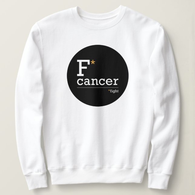 lucha contra la sudadera cancerosa (Anverso del diseño)