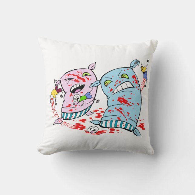 Lucha de almohada (Anverso)