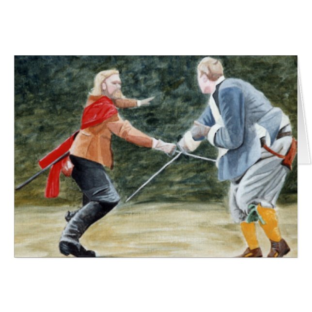 Lucha de espada (Anverso (Horizontal))