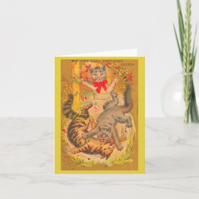 lucha de gatos (Anverso)