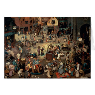 Lucha entre el carnaval y prestada, 1559