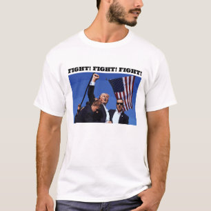 ¡Lucha Trump! Camiseta de manga corta para hombres