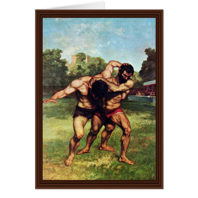 Luchador de Courbet Gustavo (Frente)