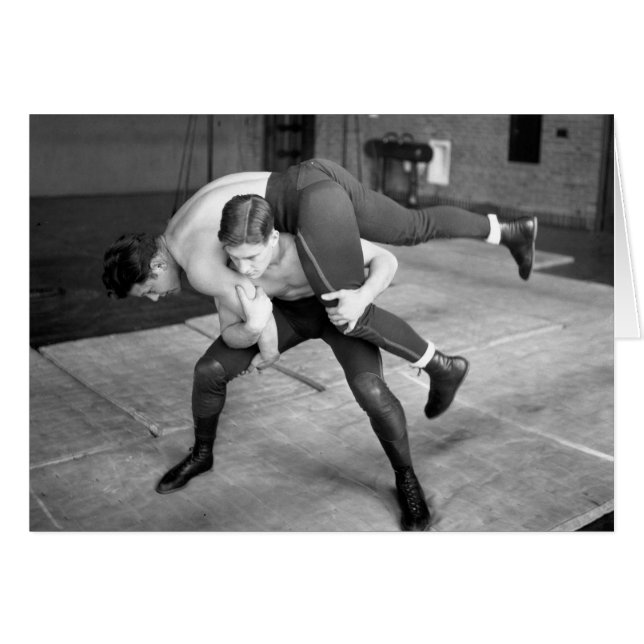 Luchadores calientes (Anverso (Horizontal))