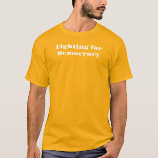 Luchando por la camiseta de la democracia