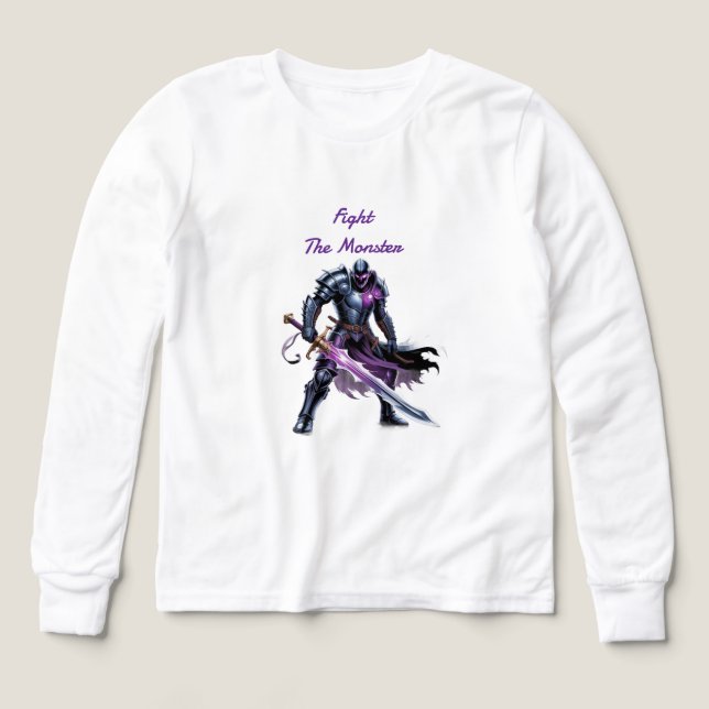 Luchar contra el monstruo (Diseño frontal)