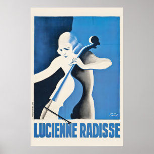 Lucienne Radisse por Paul Colin - Arte Antiguo Art
