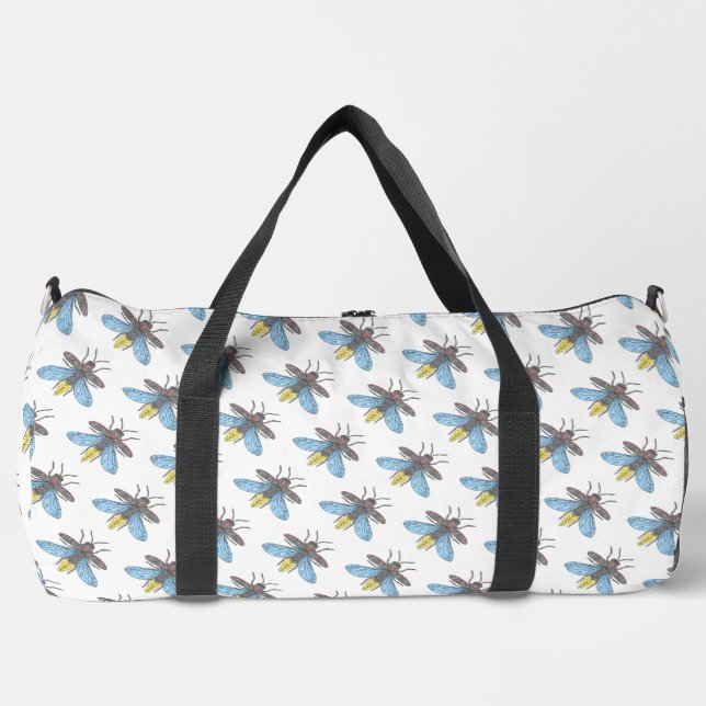 Luciérnaga (blanco) - Bolsa de deporte (Anverso)