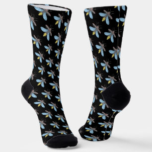 Luciérnaga (negra) - Calcetines Premium