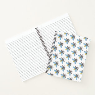 Luciérnaga (patrón blanco) - Cuaderno
