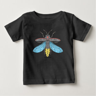 Luciérnaga (vívida) - camiseta de bebé